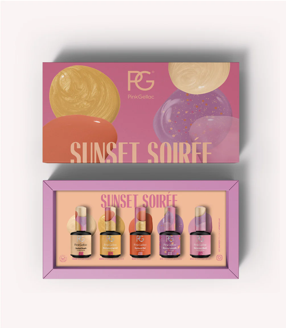 Sunset Reed Set Sunset Soirée Set - Pink Gellac